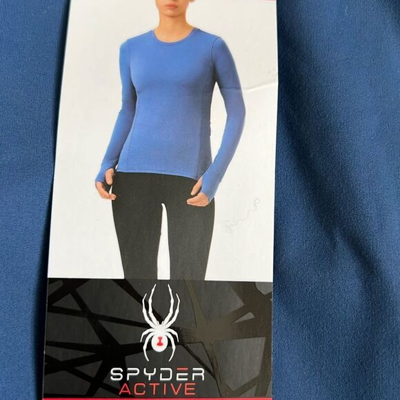 Spyder Women’s Active Long Sleeve Athletic Running Top - Picture 1 of 10